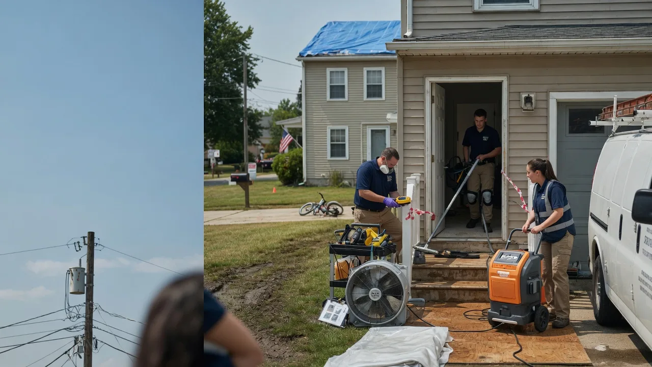 Water Damage Repair in Bonduel, WI near me